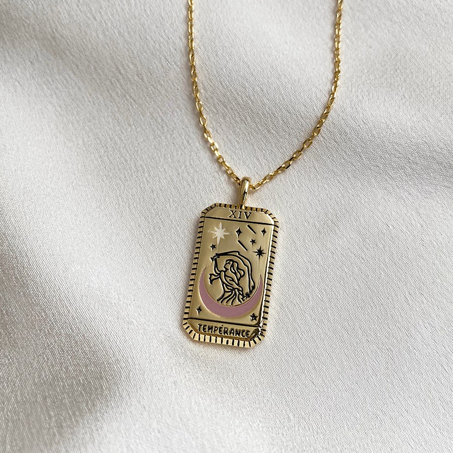 Tempérance Tarot Necklace