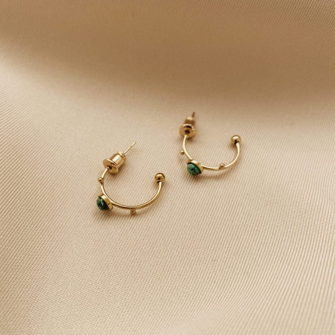 Jade Earrings - Imagen 3