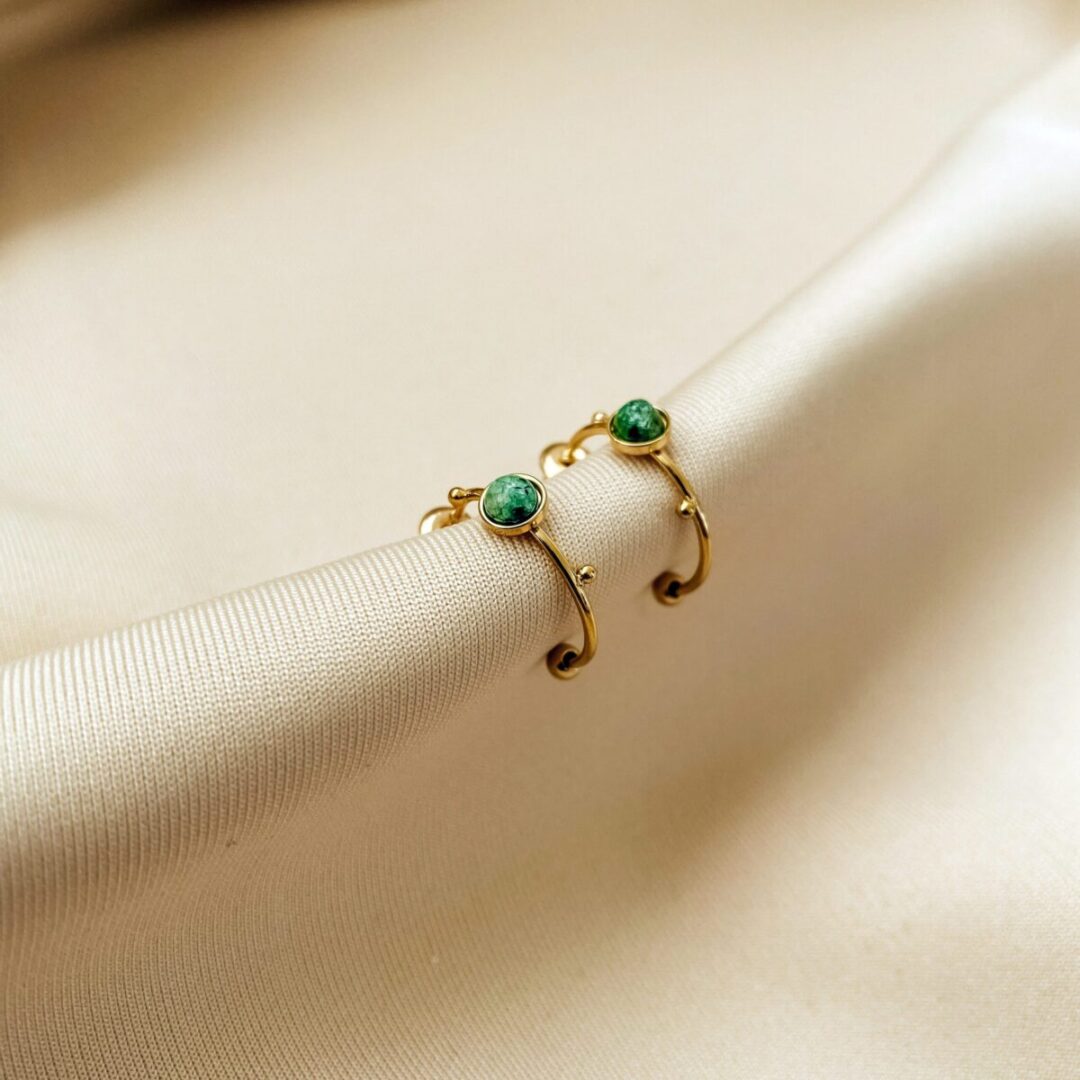 Jade Earrings - Imagen 6