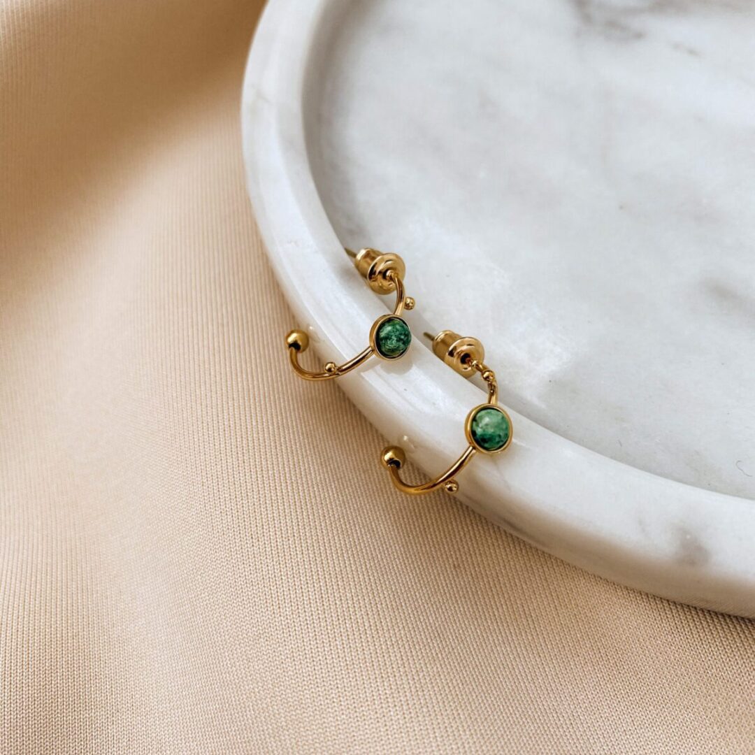 Jade Earrings - Imagen 5