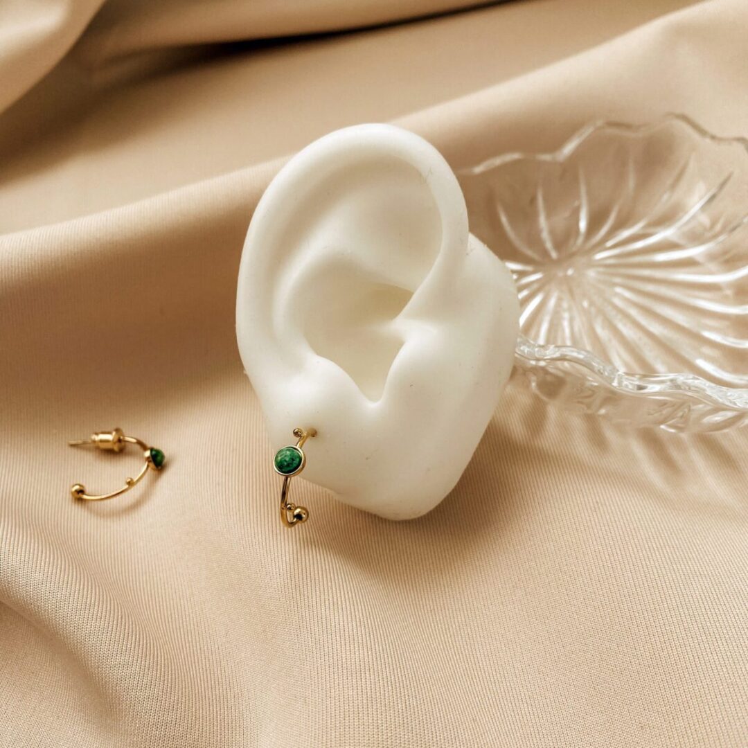 Jade Earrings - Imagen 2