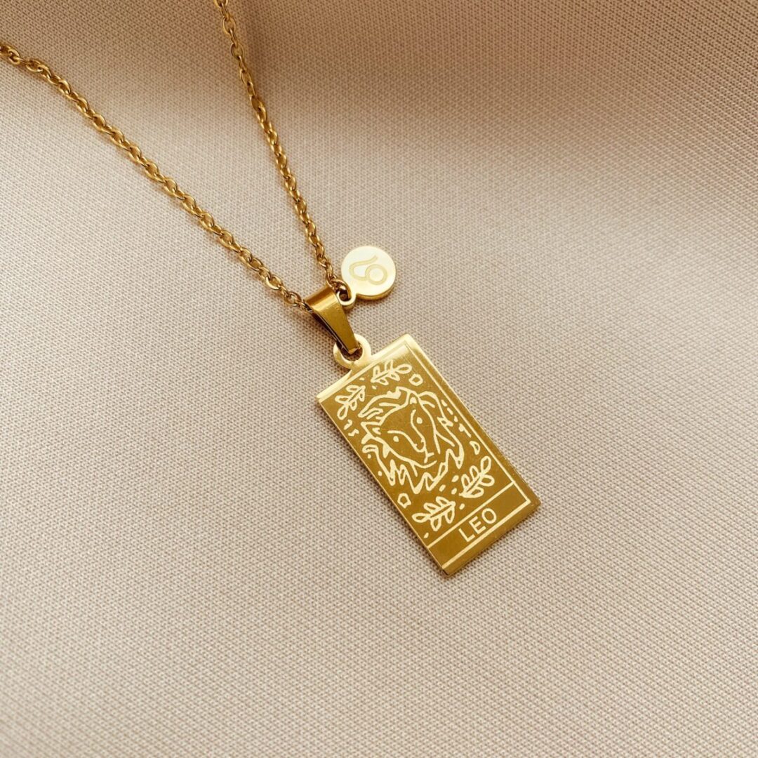 Leo Gold Necklace