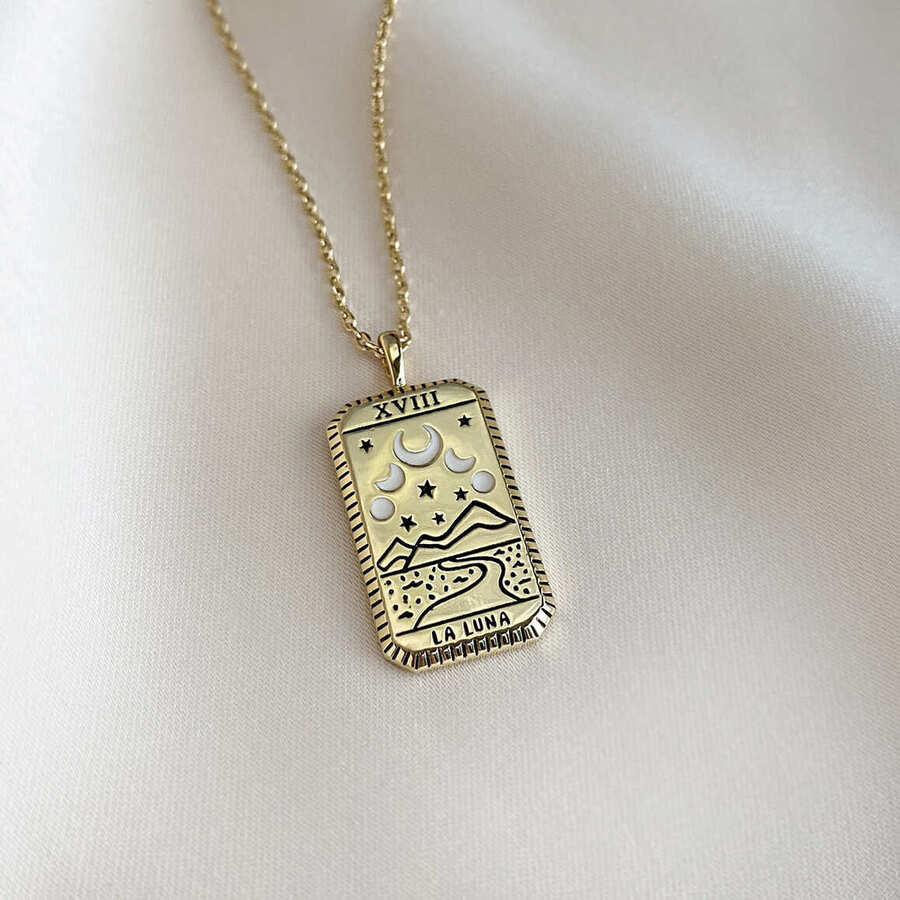 La Luna Tarot Necklace