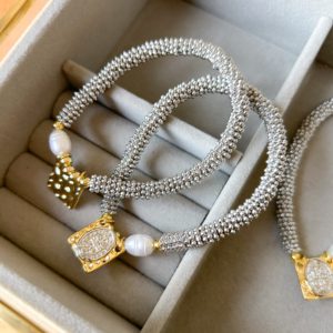 Escapulario Silver Bracelet